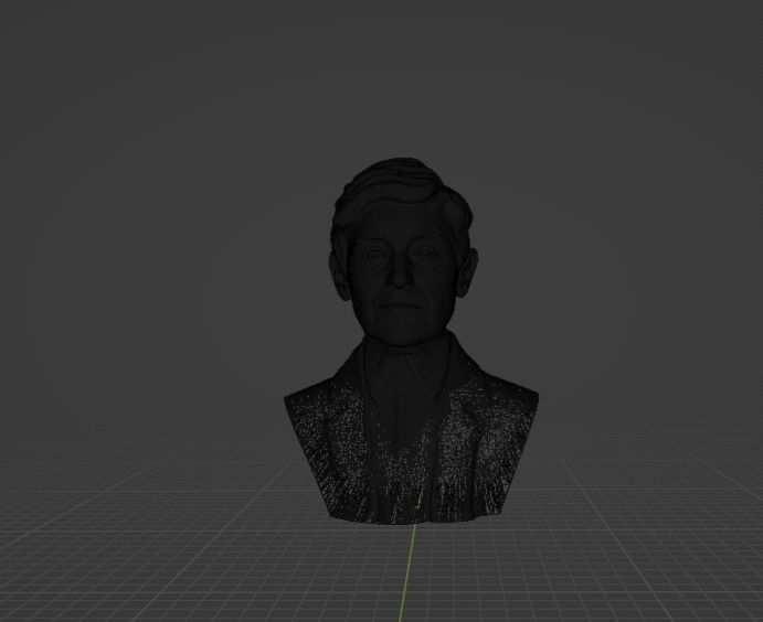 Ellen DeGeneres 3D print model_3