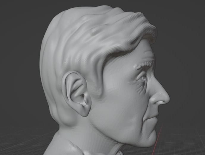 Ellen DeGeneres 3D print model_18
