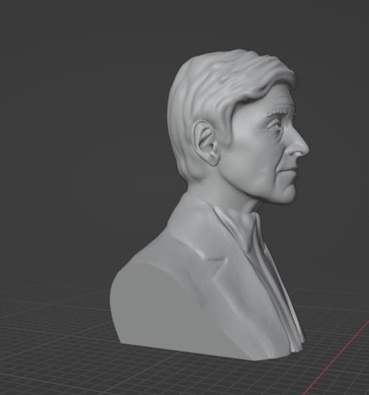 Ellen DeGeneres 3D print model_7