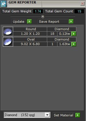 Oval Nerrow Diamond Ring 1773 3D print Model 3D print model_8