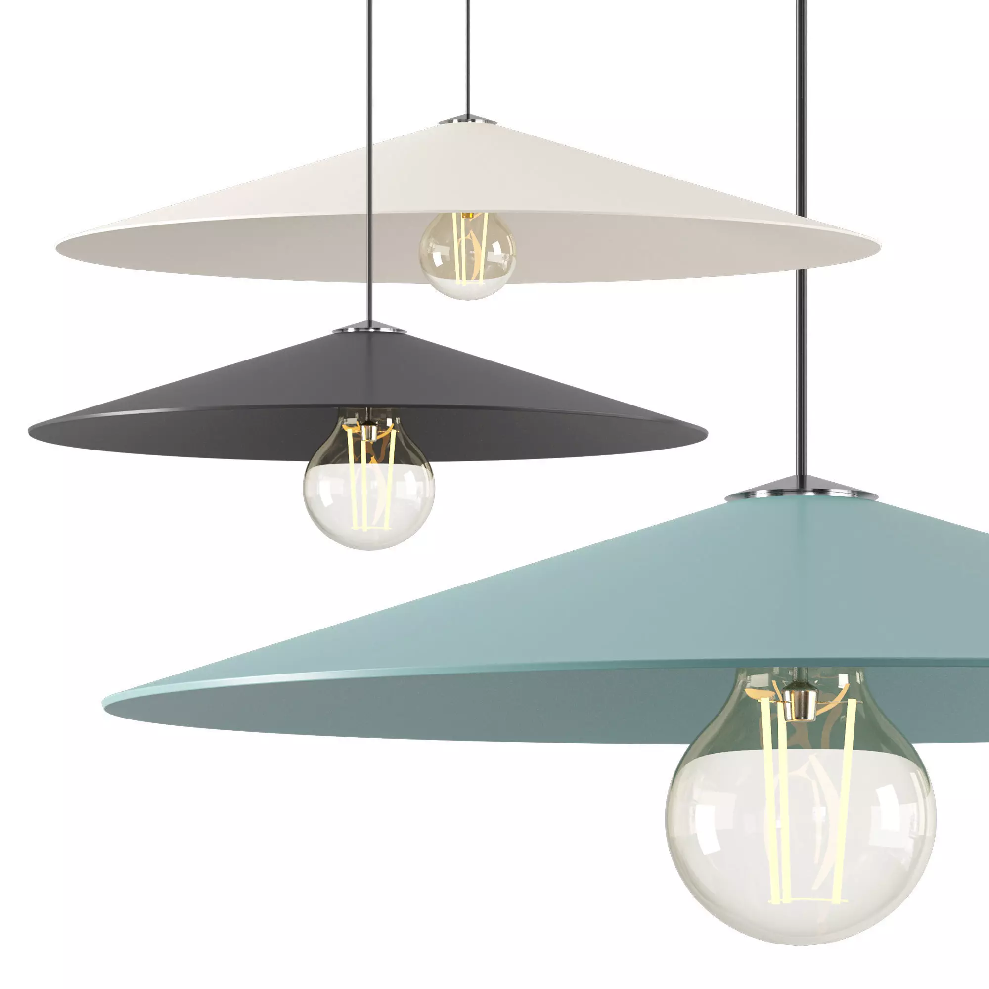 ZAVA JEENA LARGA - Hanging lamp 3D model