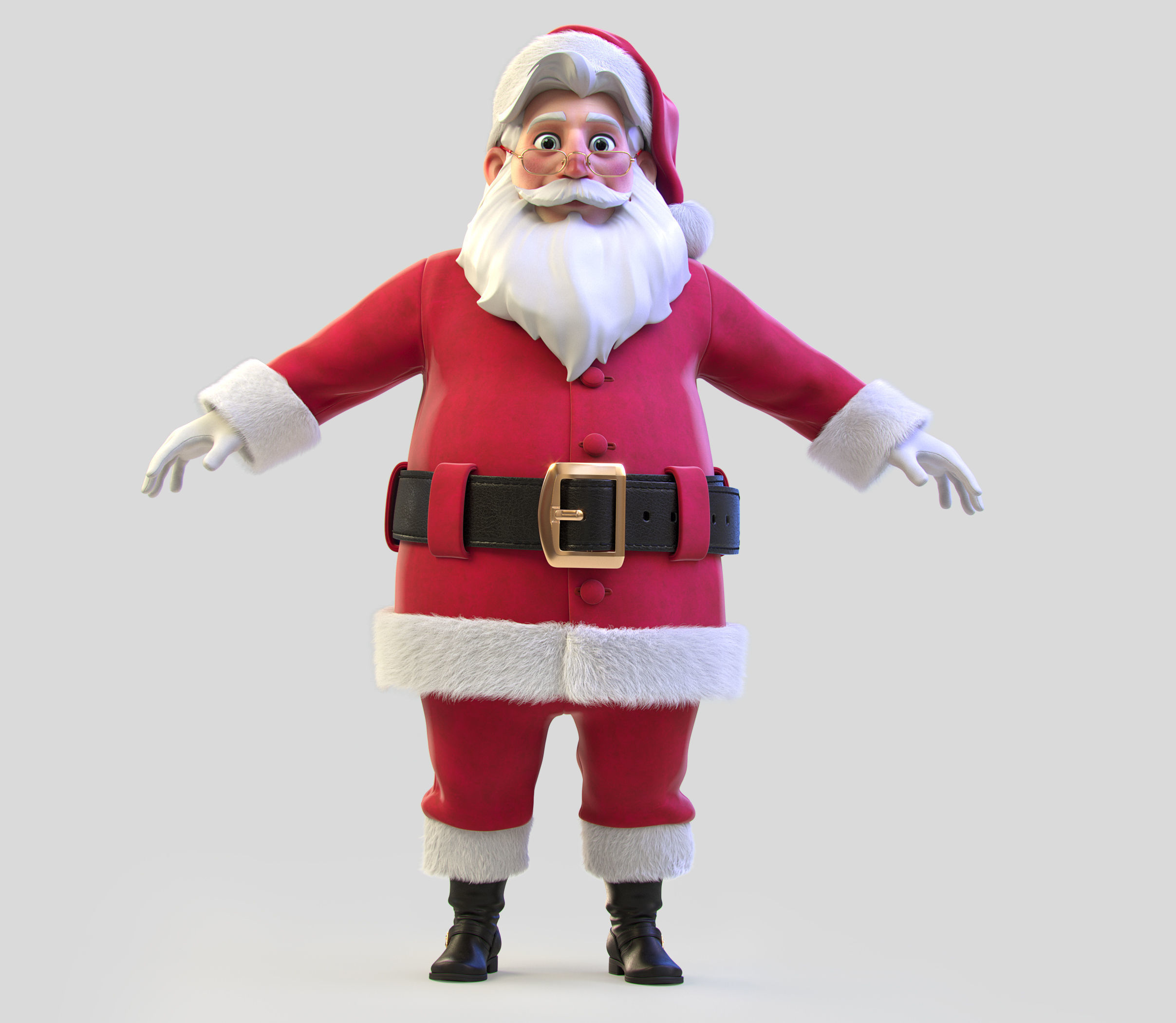 Santa Claus 3D model_7