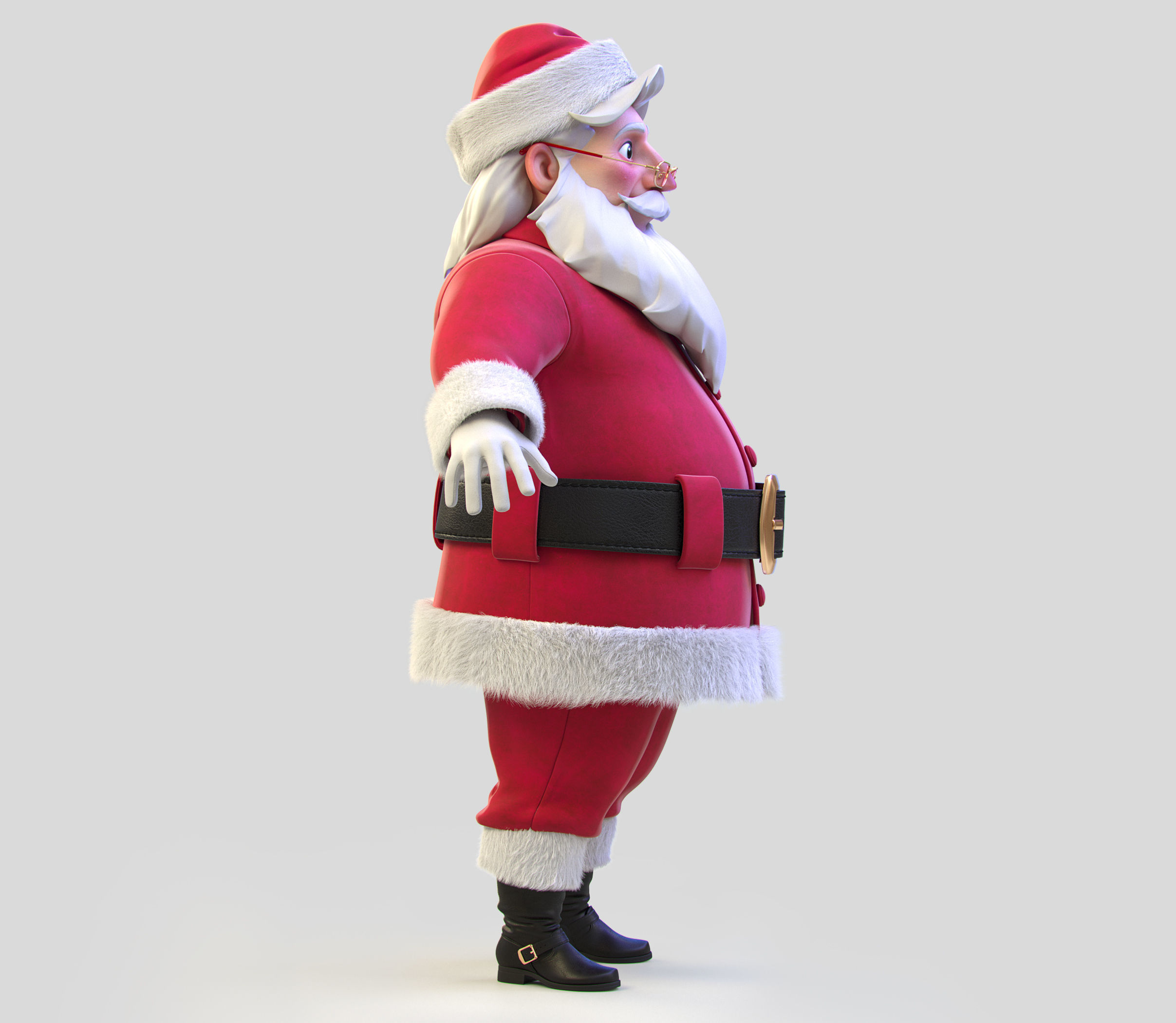 Santa Claus 3D model_9