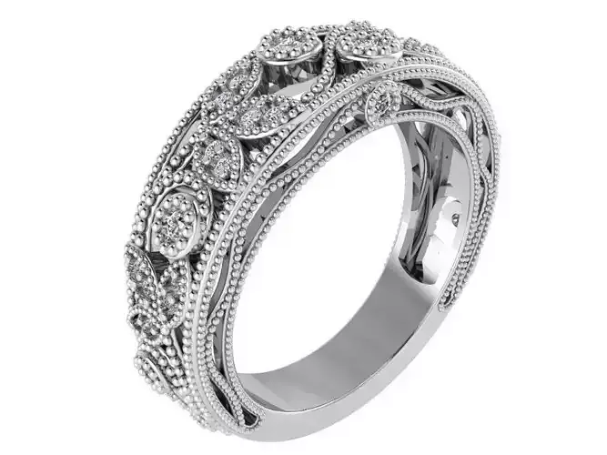 Eternity Ring  1782 3D print model 