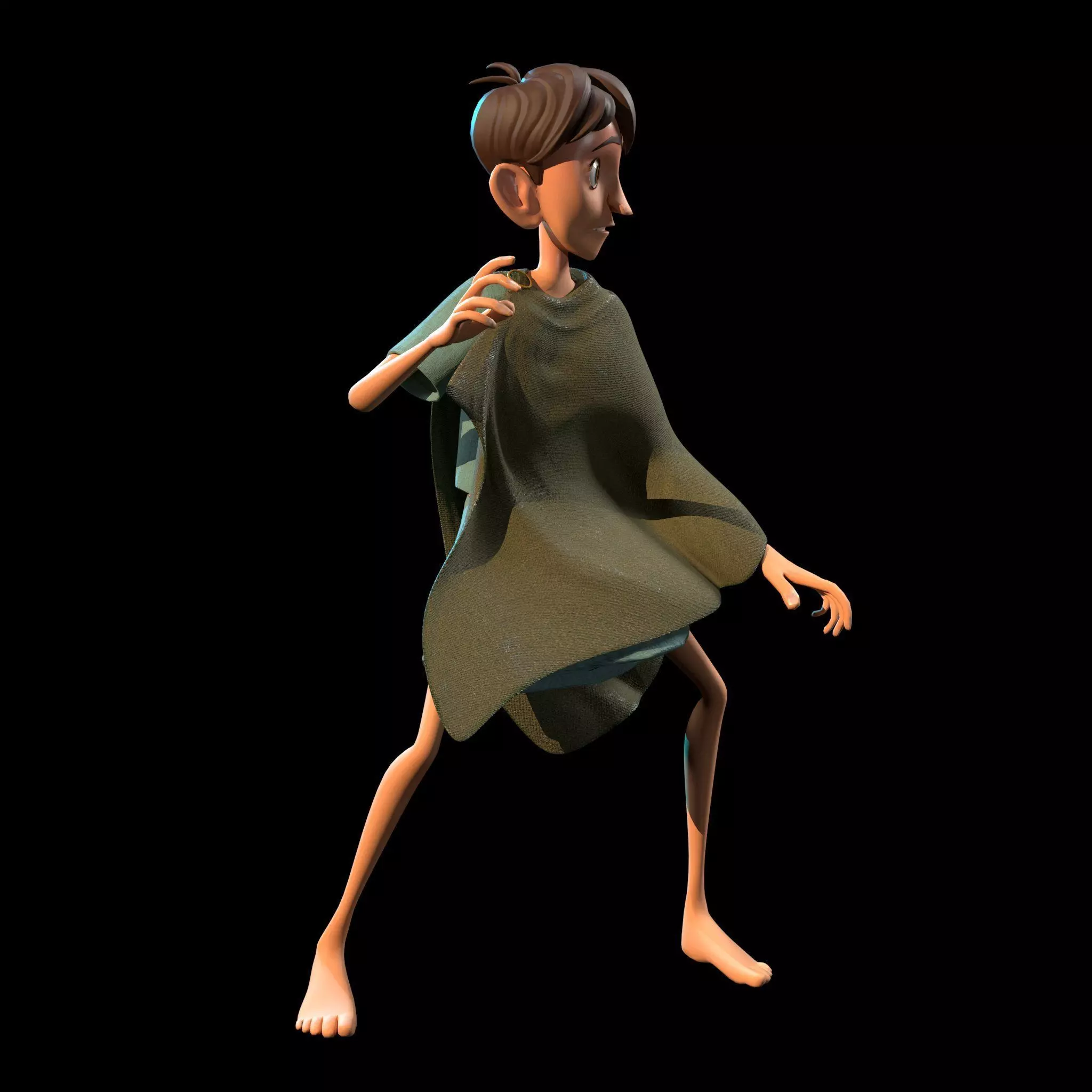 alex character Free 3D model