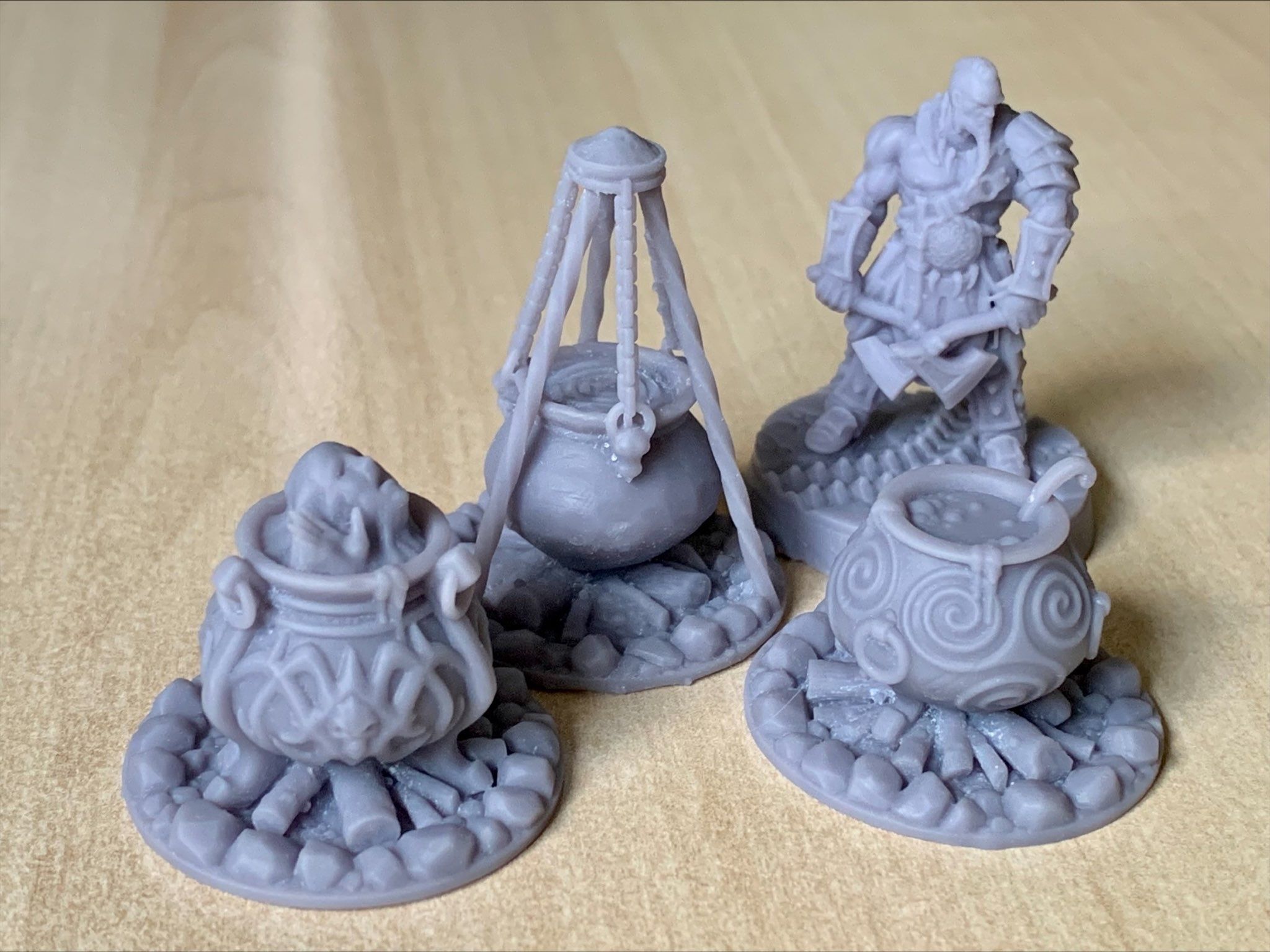 LegendGames Cauldron Set for Halloween 3D print model_14