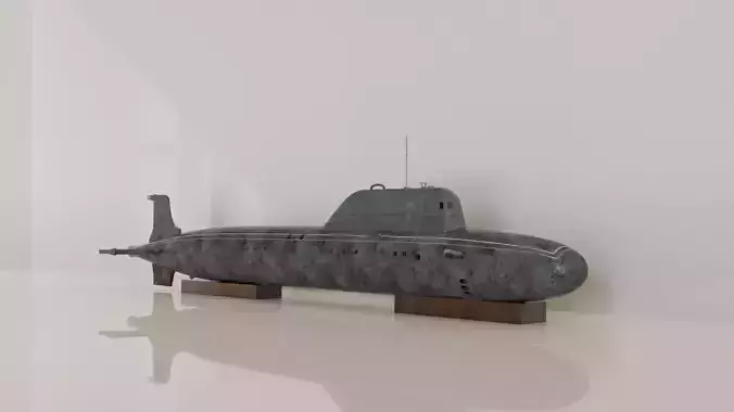 Submarine 3D model