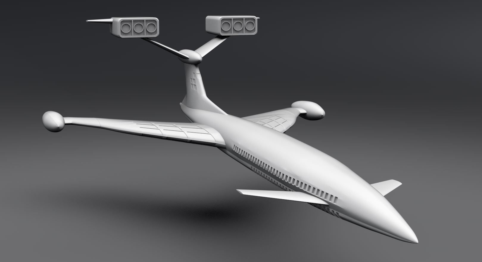 Fireflash scale model 3D print model_4