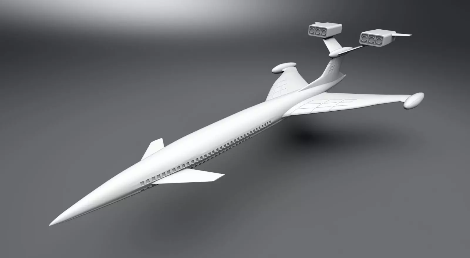 Fireflash scale model 3D print model_0