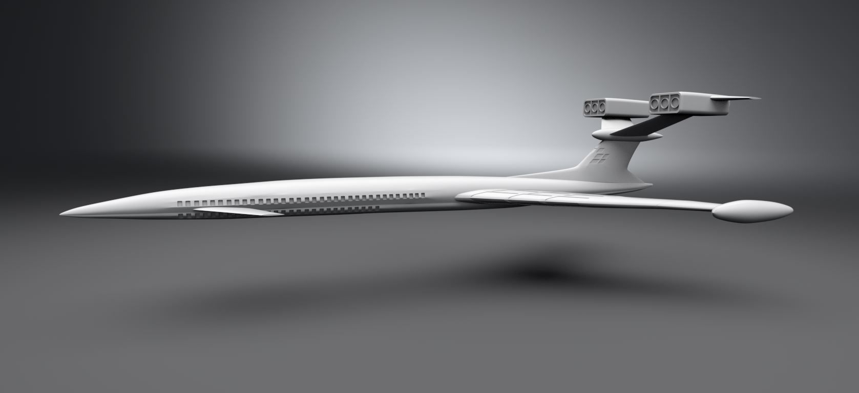 Fireflash scale model 3D print model_1