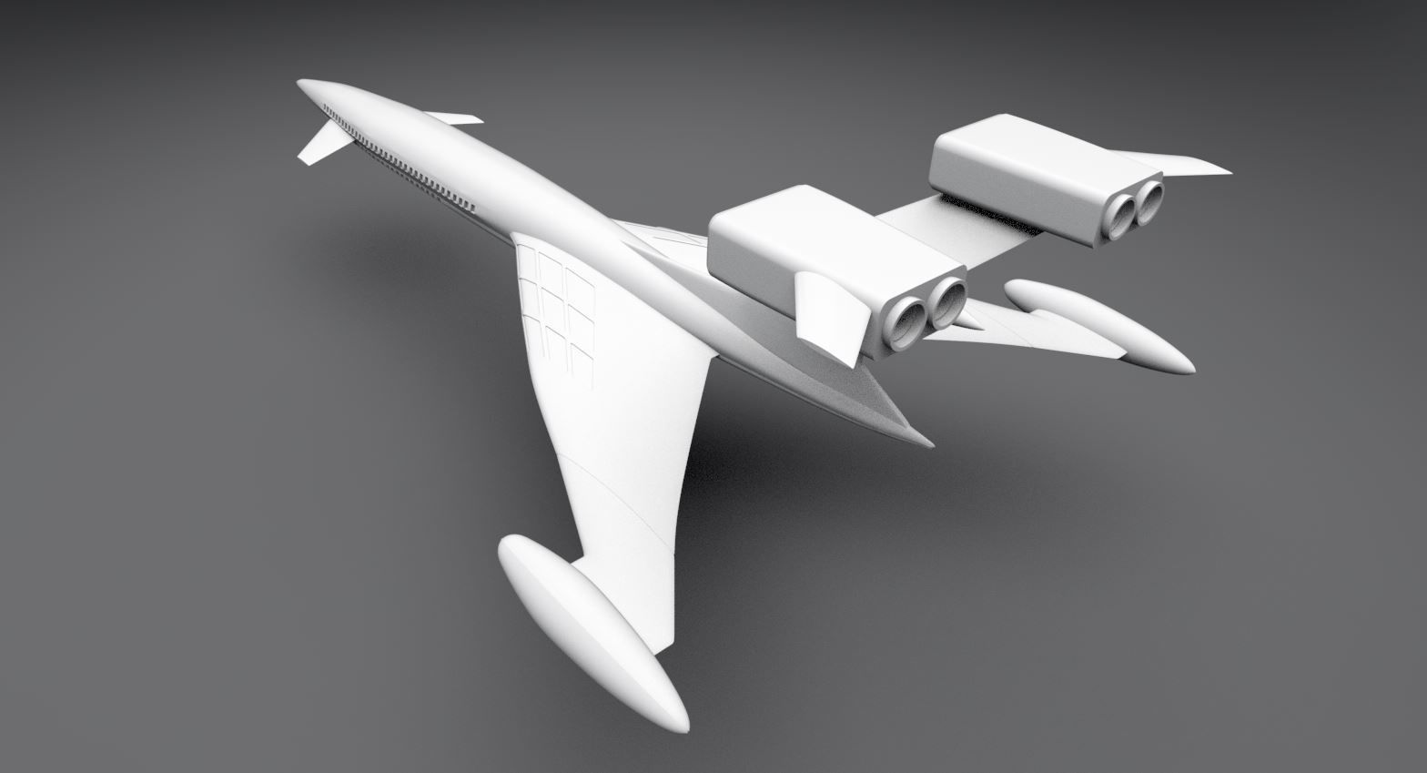 Fireflash scale model 3D print model_2