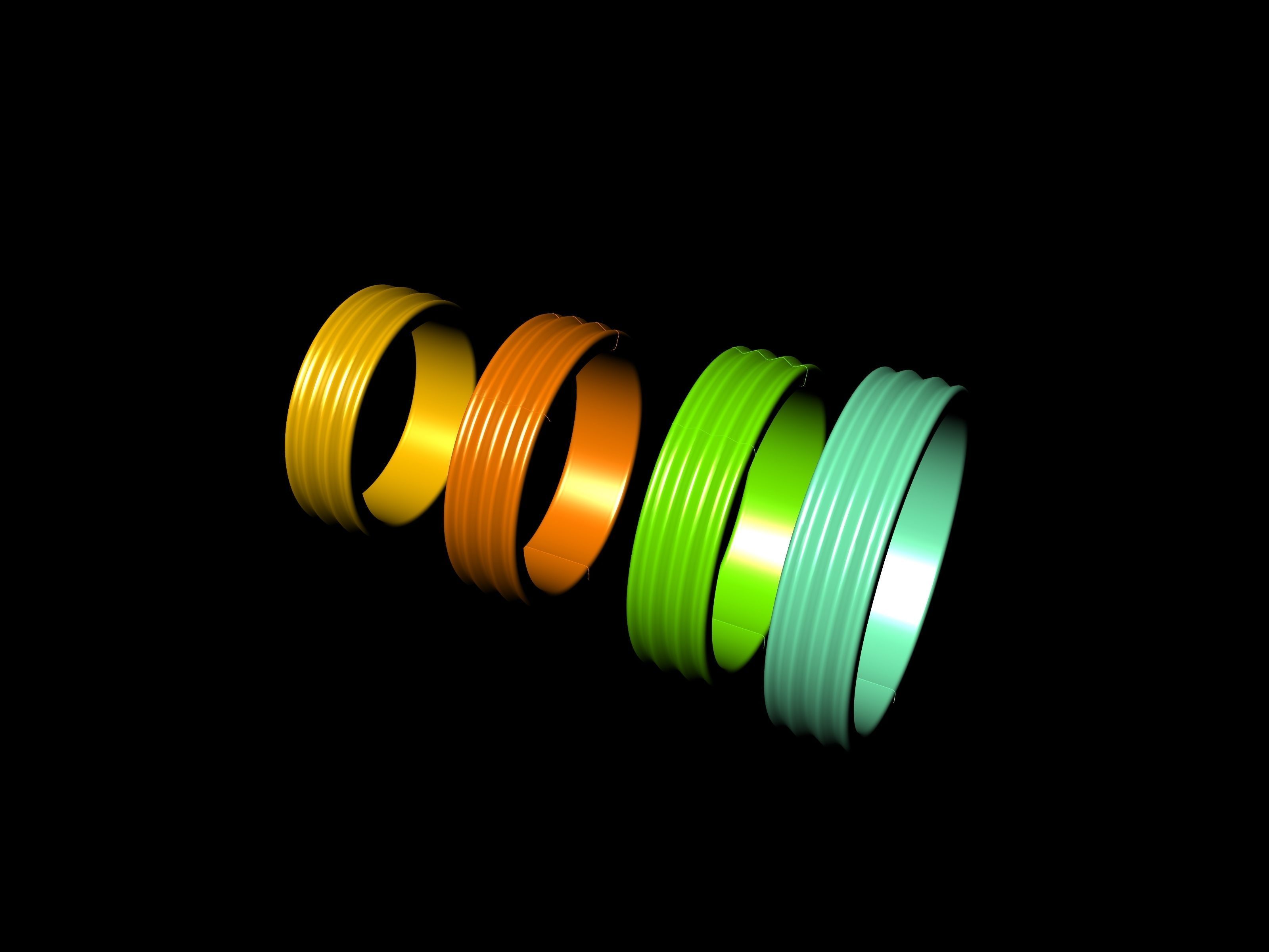 18 wedding ring 5555 stl verified 3D print model_13