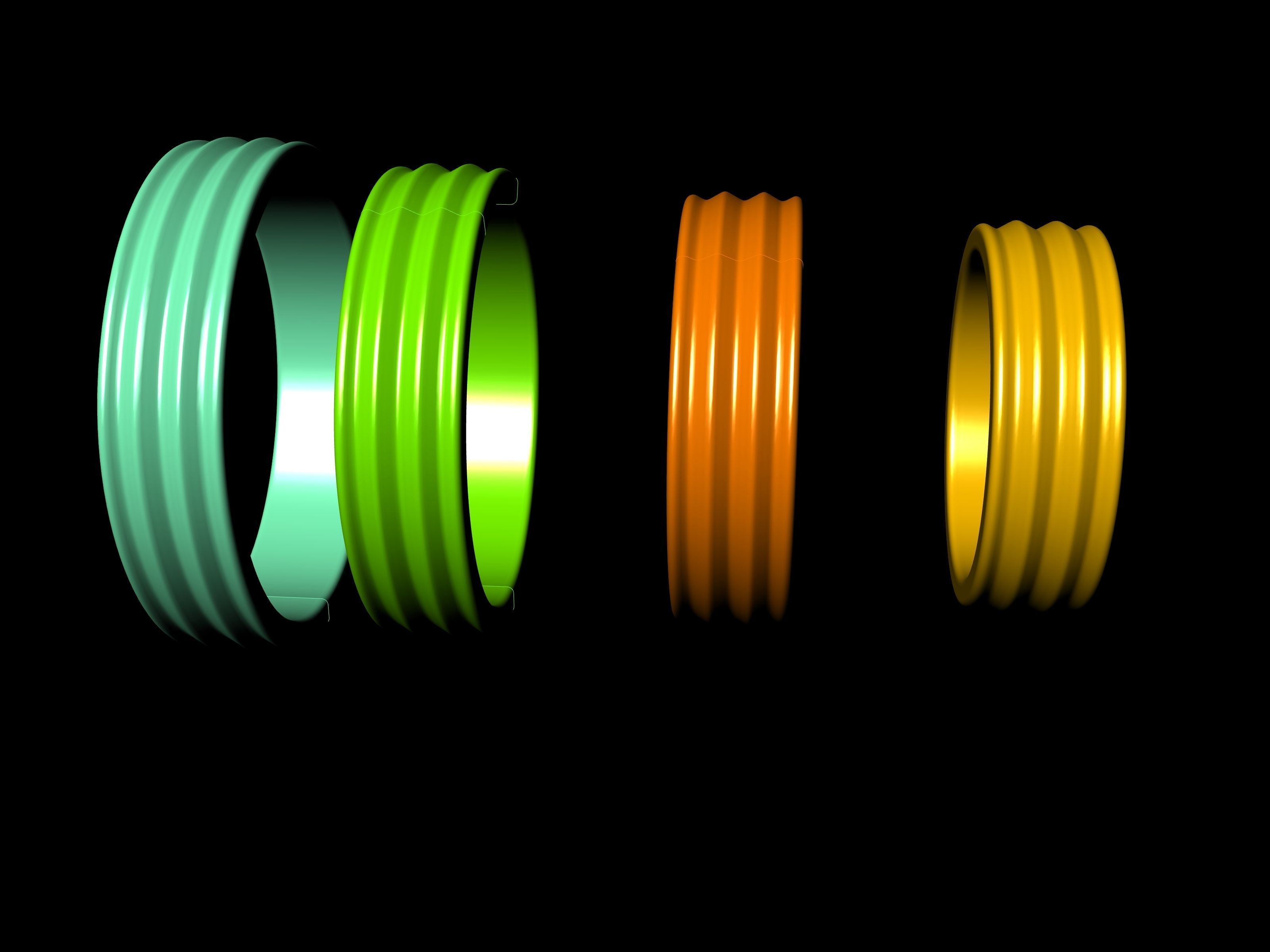 18 wedding ring 5555 stl verified 3D print model_16