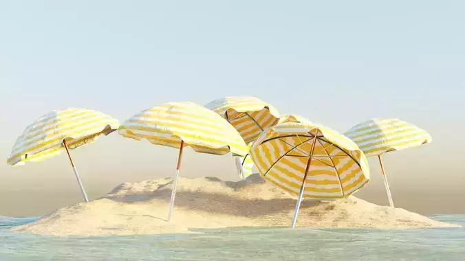 Beach umbrella
