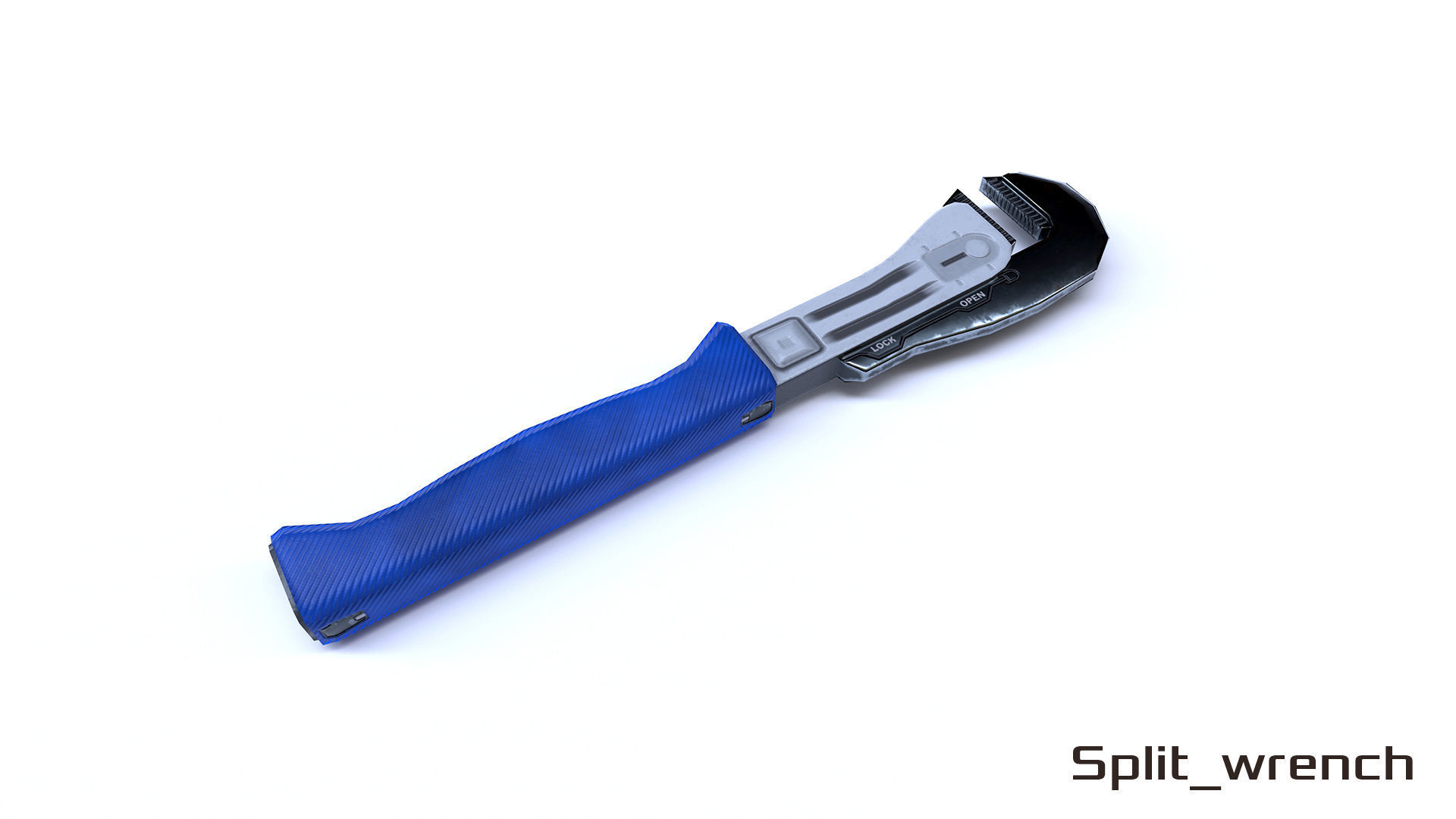 Toolkit sci-fi devices set - lowpoly PBR Low-poly 3D model_15