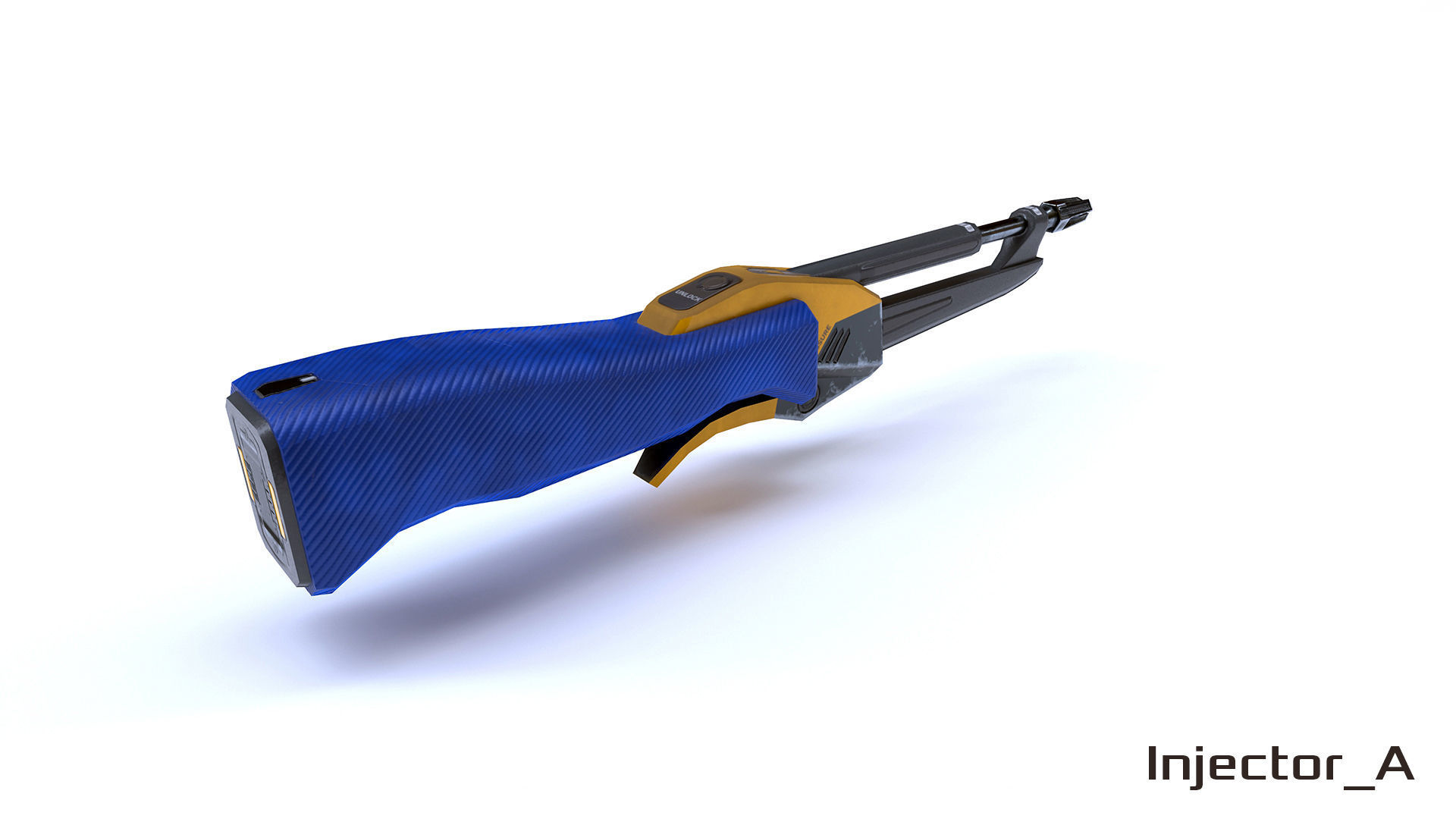 Toolkit sci-fi devices set - lowpoly PBR Low-poly 3D model_12