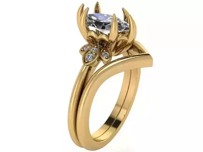  Butterfly Diamond 1424 3D  print model 