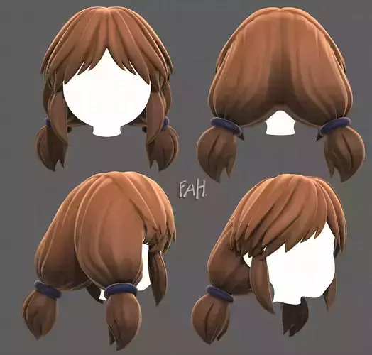 Base Hair for girl V31