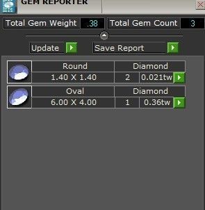 Small Blue Diamond ring 1426 3D print model 3D print model_8