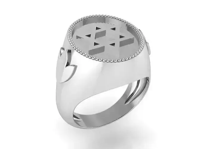 Brilliant  Signet Ring 1429  3D print model