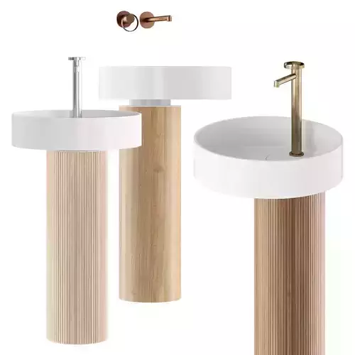 MOMA Design TOWER OYSTER - Floor sink 3D model