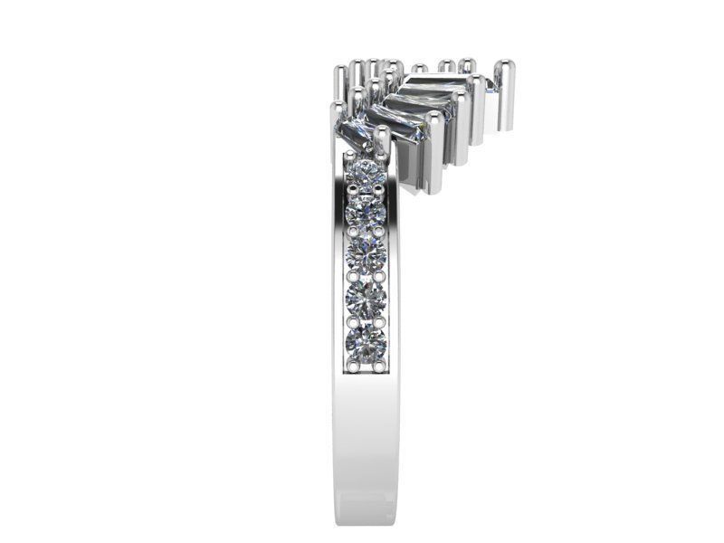 Crown Ring 1439 3D print model 3D print model_3