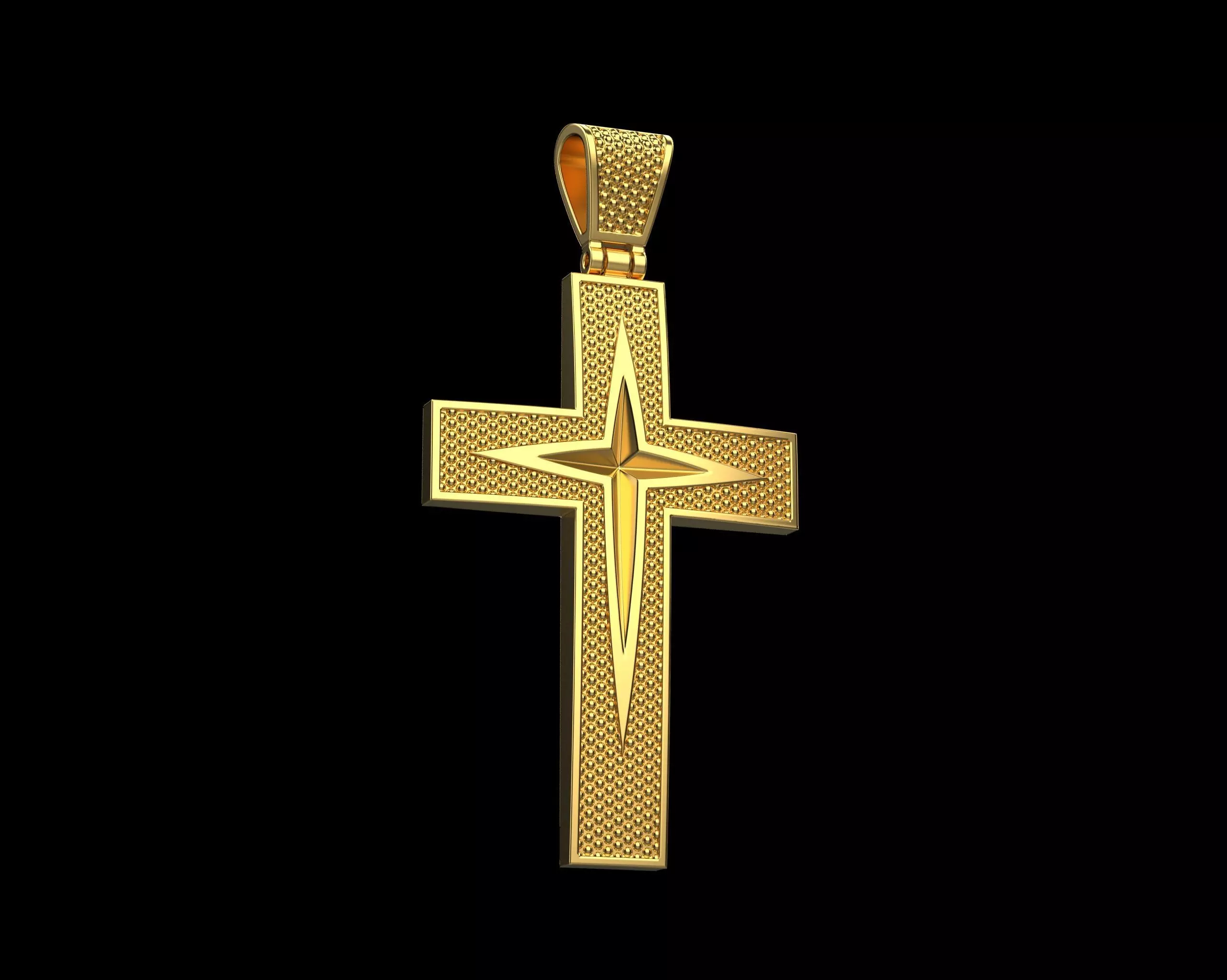 Pendant Cross N14 3D print model