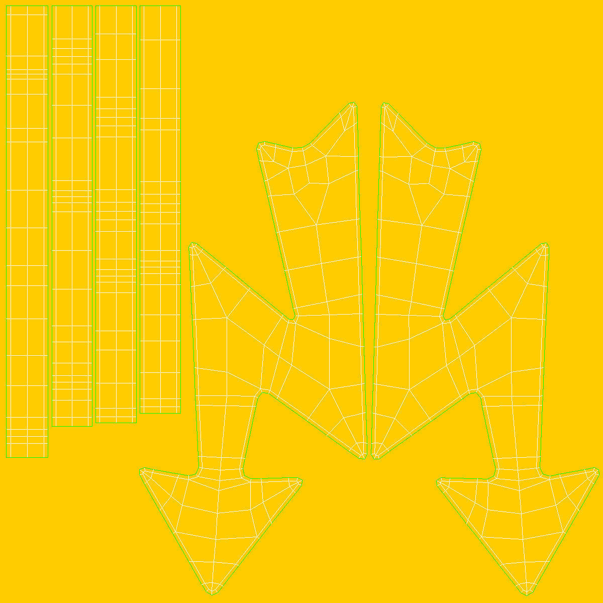 High Voltage Icon Low-poly 3D model_7