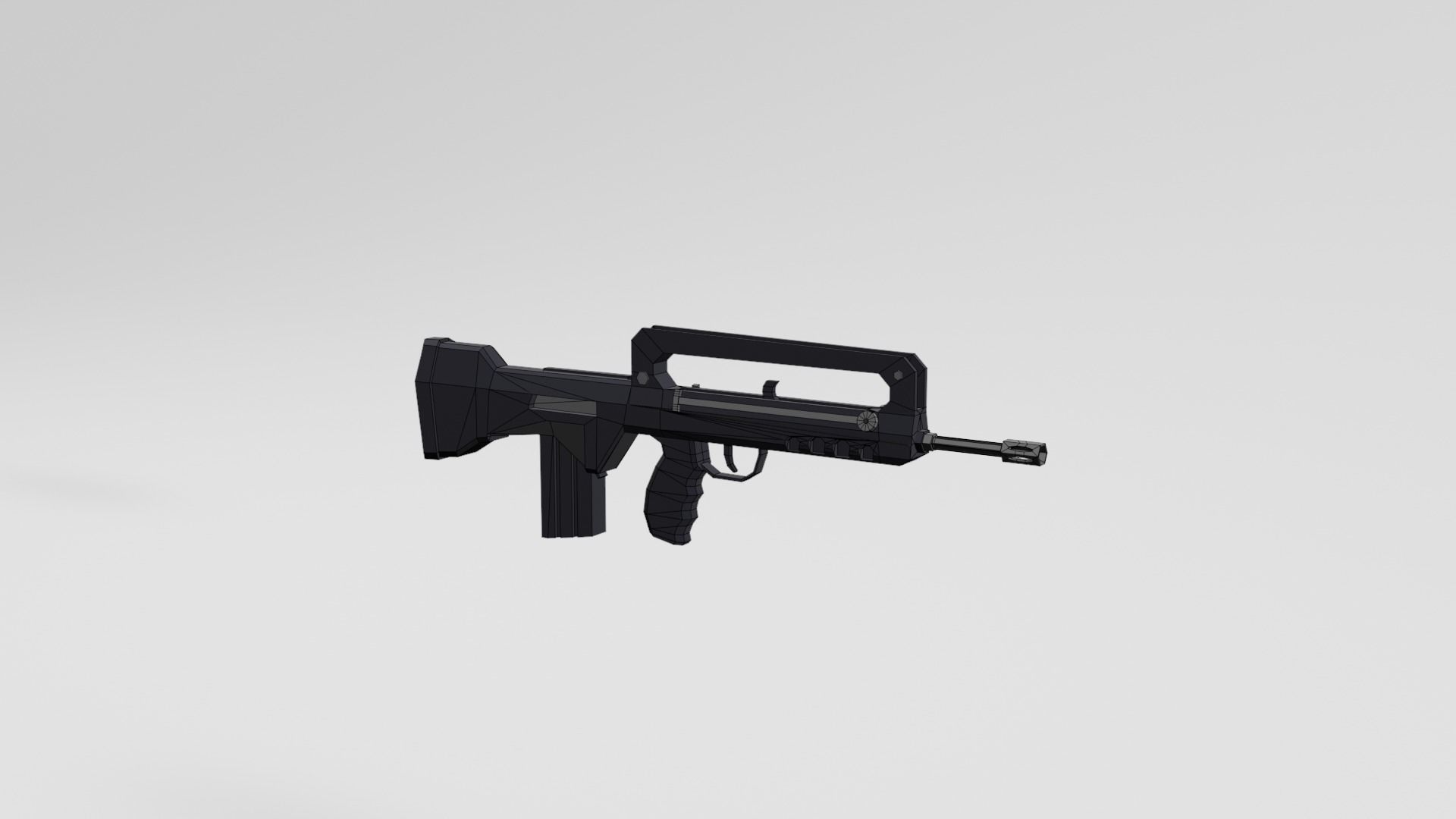 Low poly Soldiers Rigged Low-poly 3D model_34