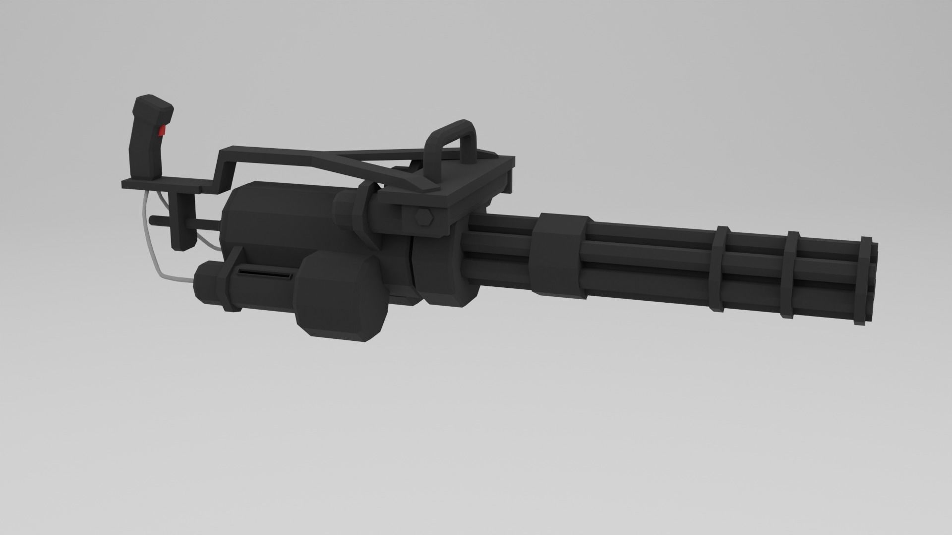 Low poly Soldiers Rigged Low-poly 3D model_43