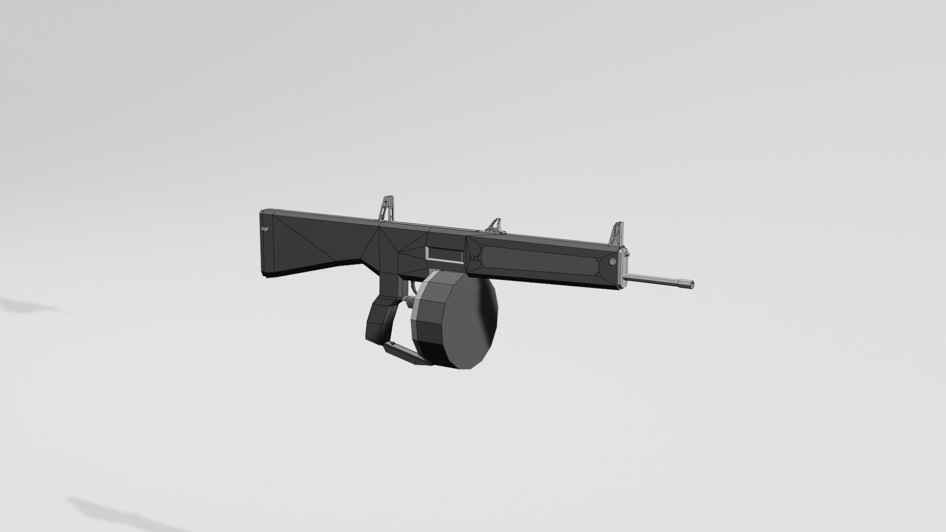 Low poly Soldiers Rigged Low-poly 3D model_23