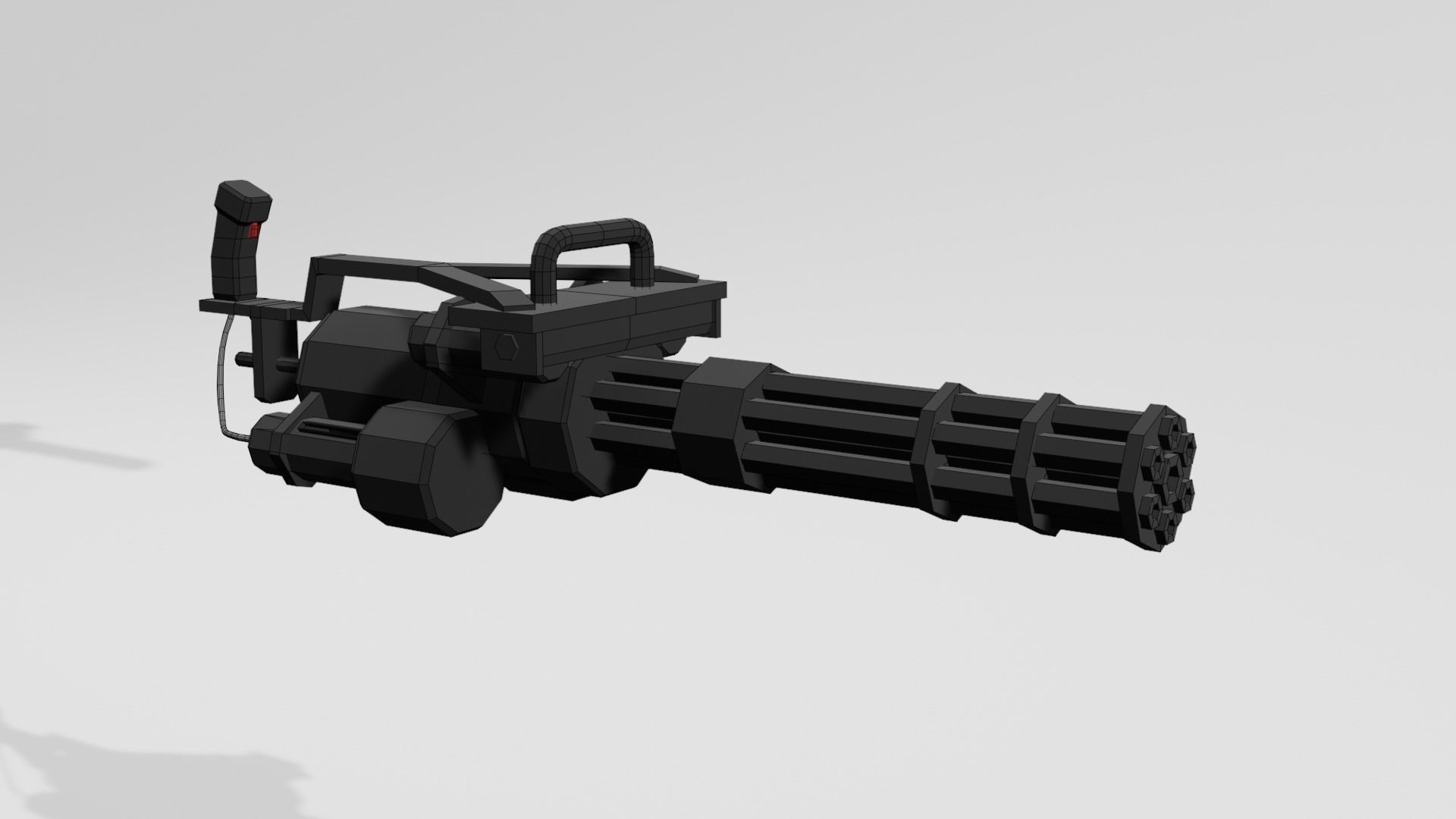 Low poly Soldiers Rigged Low-poly 3D model_44