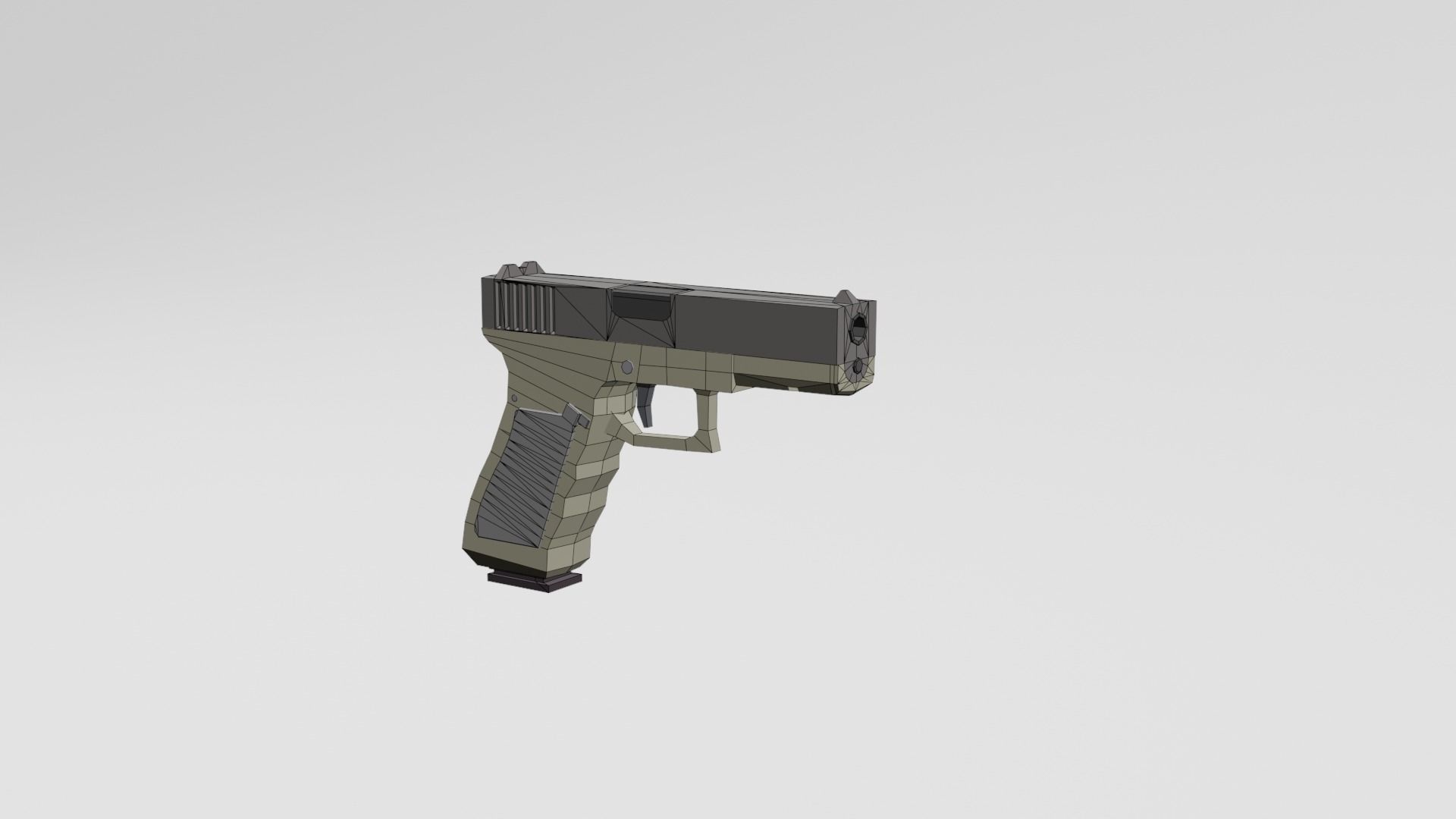 Low poly Soldiers Rigged Low-poly 3D model_39