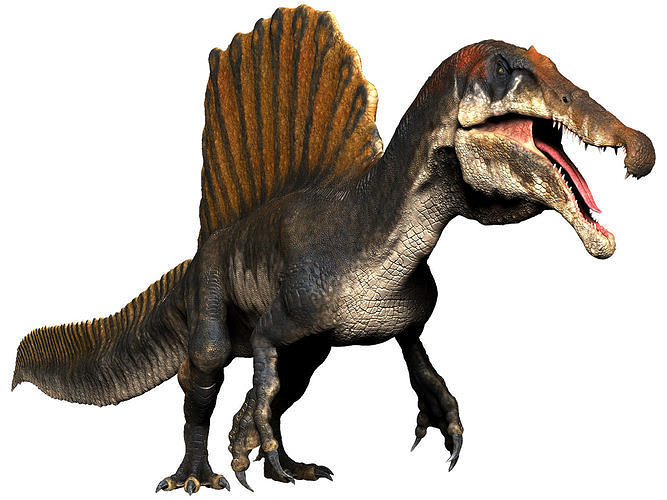 Spinosaurus 2020 Sculpt Project 3D model
