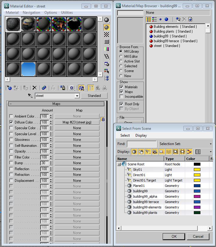 Building residential Low-poly 3D model_14