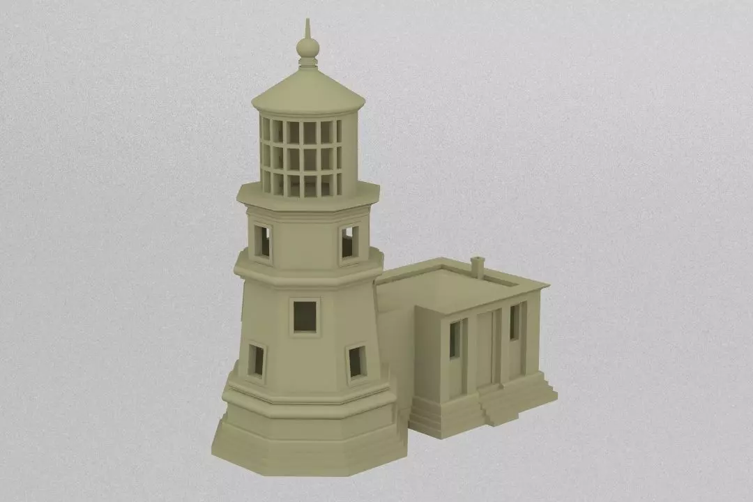 Lighthouse 3D print model_0