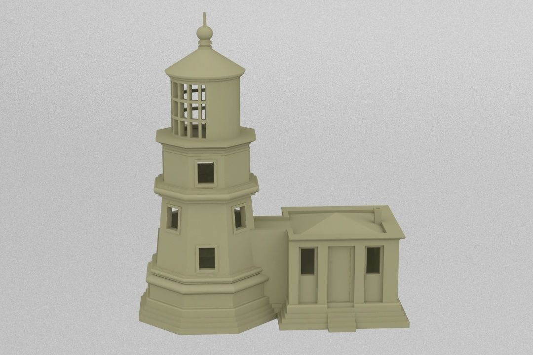 Lighthouse 3D print model_1