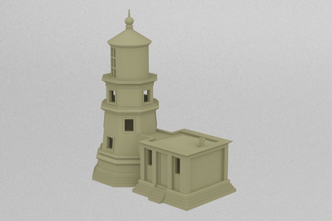 Lighthouse 3D print model_2