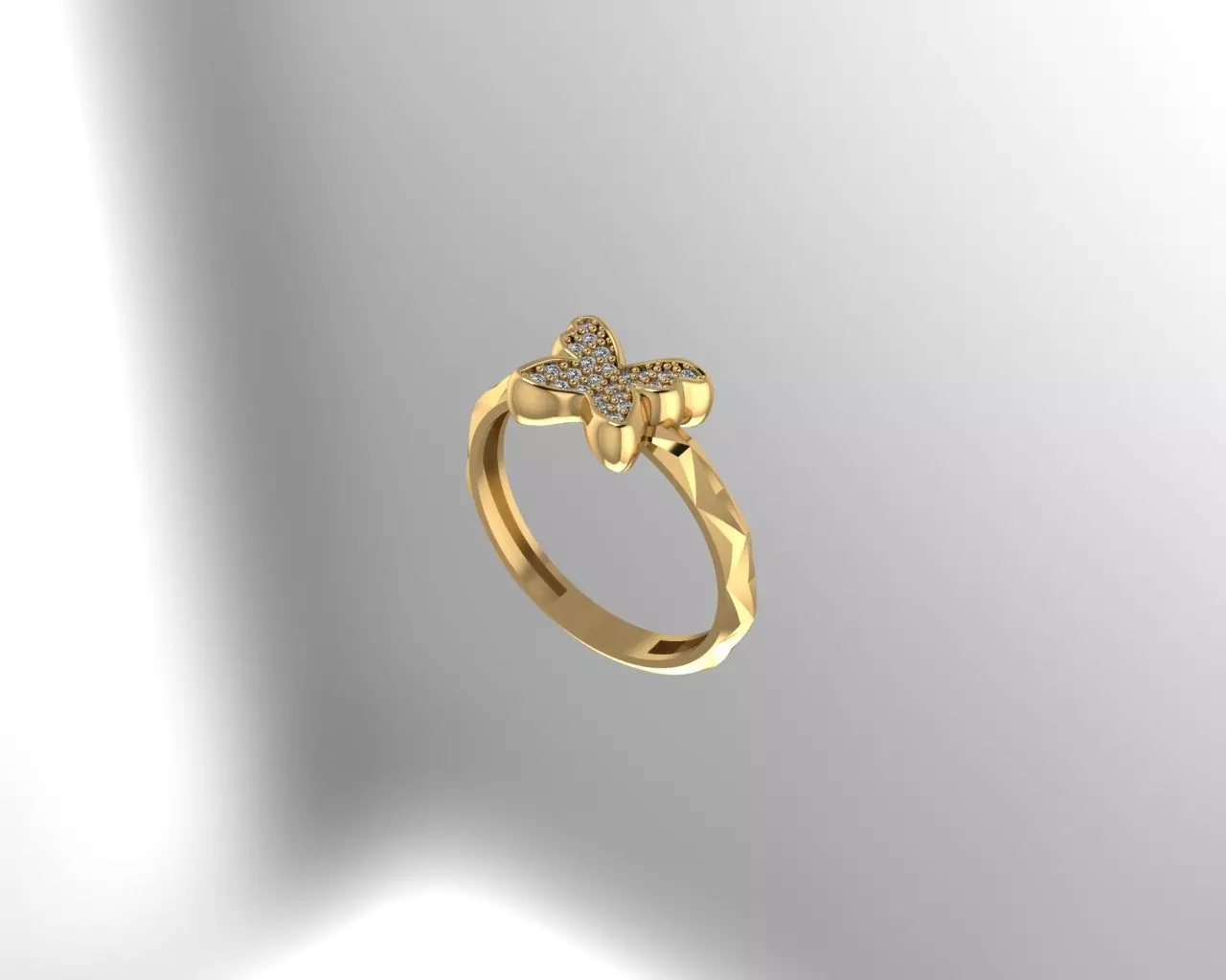 Ring Gold  3D print model_0