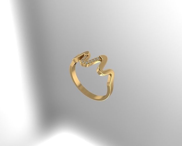 Ring Gold  3D print model