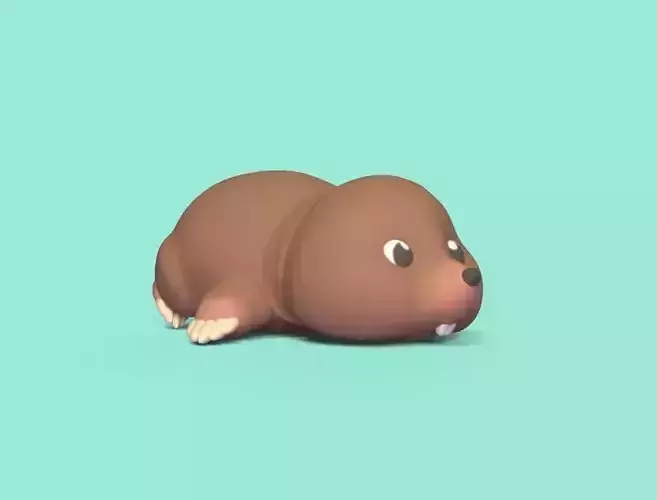Flexi Mole 3D print model