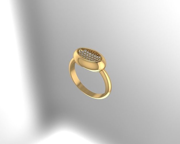Ring Gold  3D print model