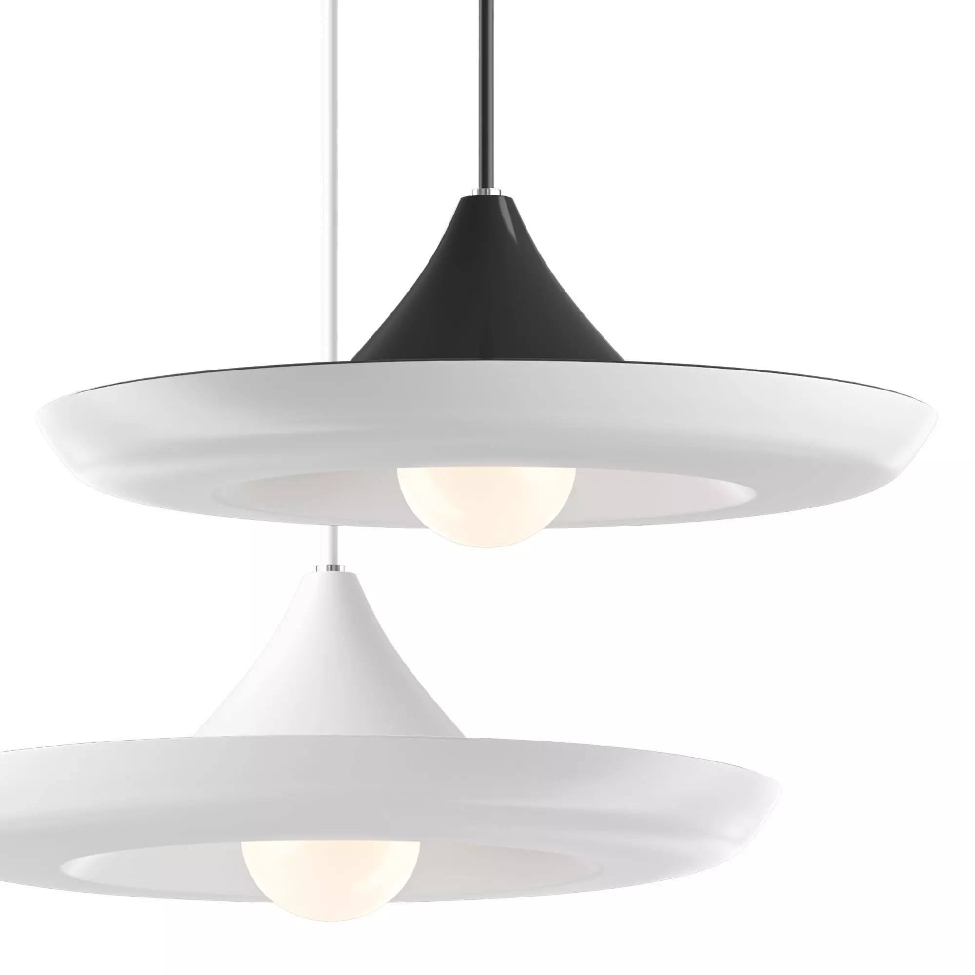 Curl Pendant Lamp Nuskool - Hanging lamp 3D model