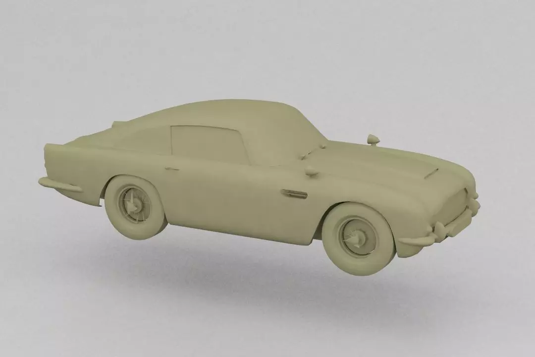 Aston Martin 3D print model_0