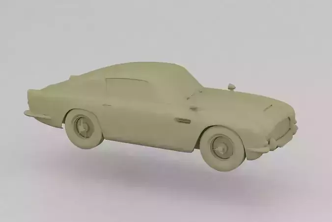 Aston Martin 3D print model