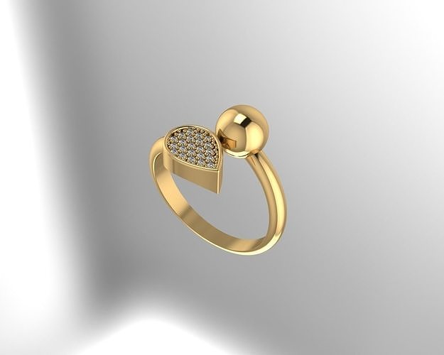 Ring Gold  3D print model