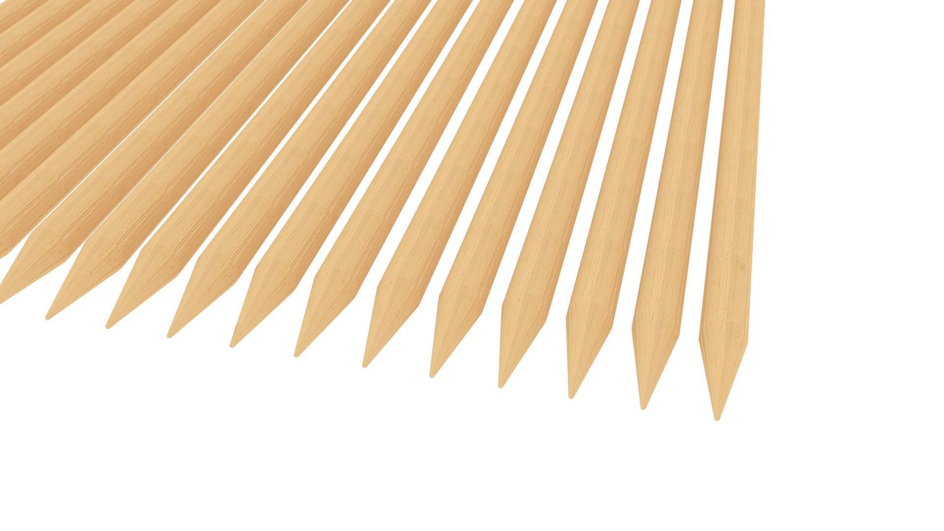 Bamboo Skewers 3D model_13