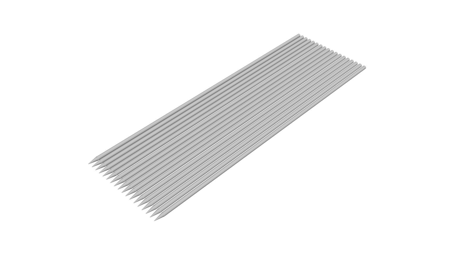 Bamboo Skewers 3D model_24