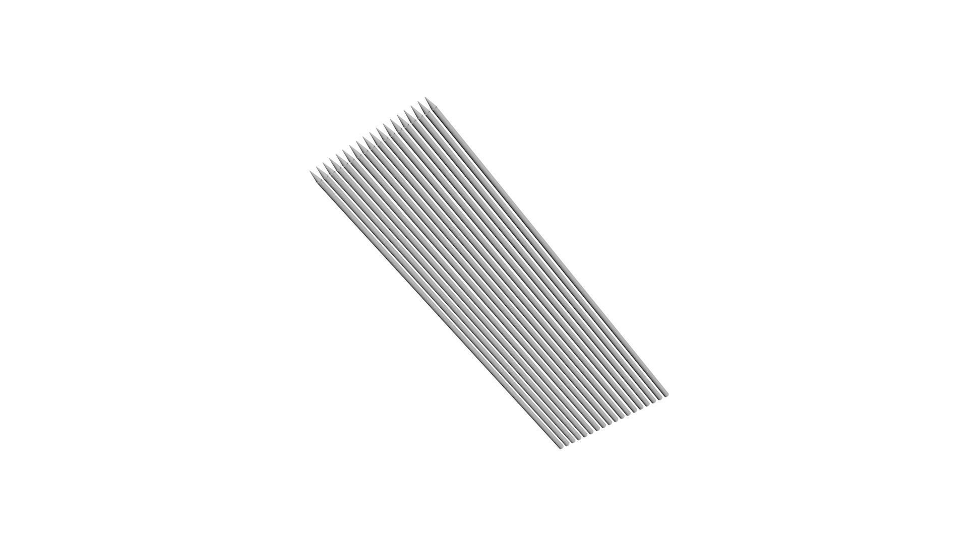 Bamboo Skewers 3D model_28