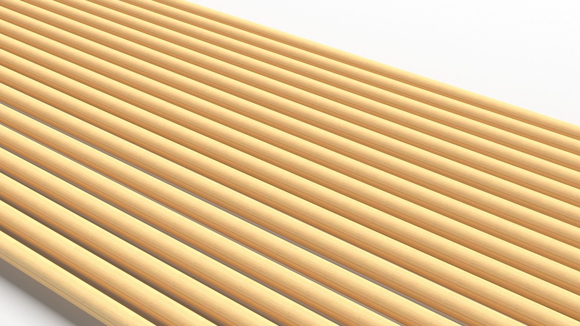 Bamboo Skewers 3D model_2